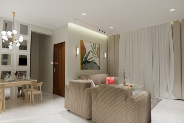 Flat Interior Design for Ms. Priyanka Kulkarni